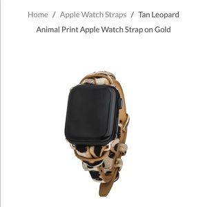 Victoria Emerson Leopard Apple Watch Band